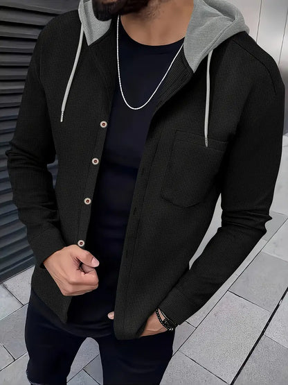 Johnathan - Casual Hooded Jacket With Pocket