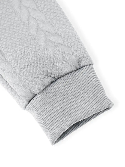 Justus - Long Sleeve Hooded Knit Sweater