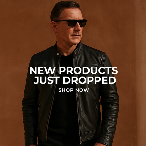 Zafeirios - Casual Leather Jacket