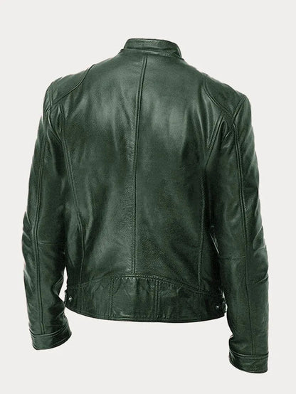 Zafeirios - Casual Leather Jacket