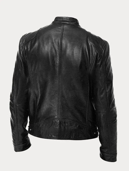 Zafeirios - Casual Leather Jacket