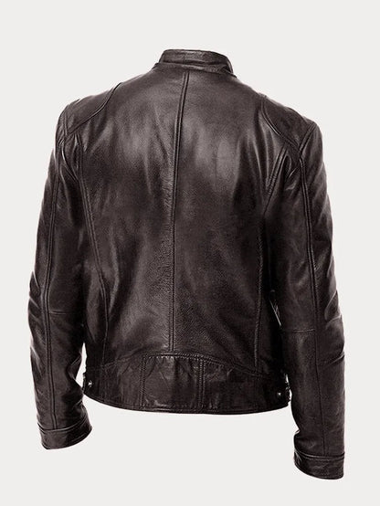 Zafeirios - Casual Leather Jacket