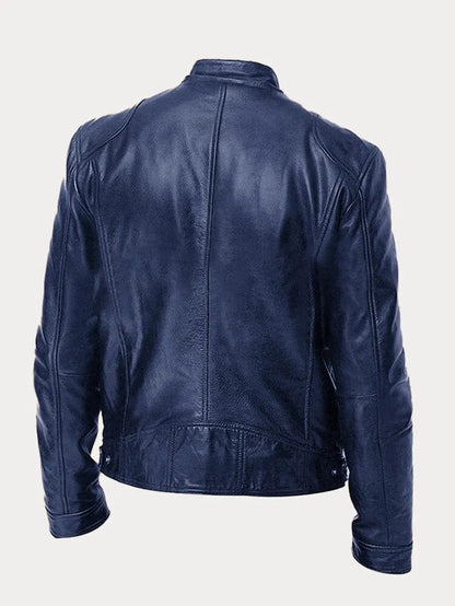Zafeirios - Casual Leather Jacket