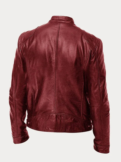 Zafeirios - Casual Leather Jacket