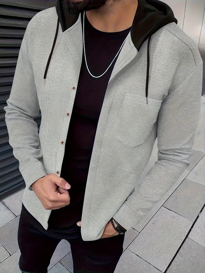 Johnathan - Casual Hooded Jacket With Pocket