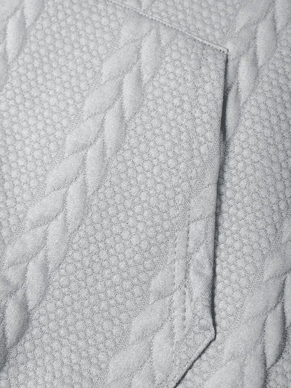 Justus - Long Sleeve Hooded Knit Sweater