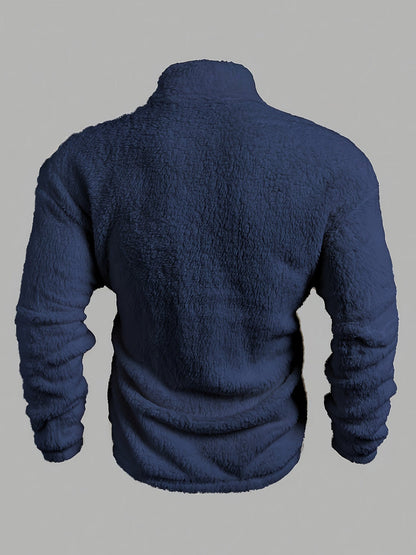Kamil - Fleece Half Zip Sweater