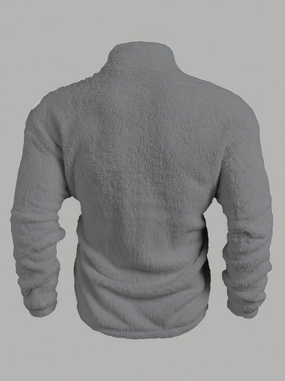 Kamil - Fleece Half Zip Sweater