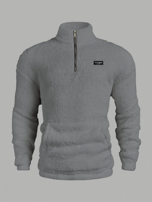 Kamil - Fleece Half Zip Sweater